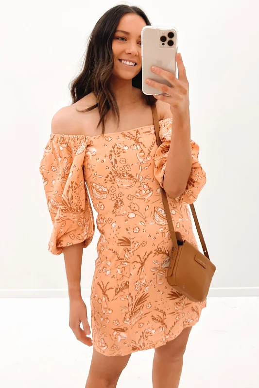 Amryn Mini Dress Orange